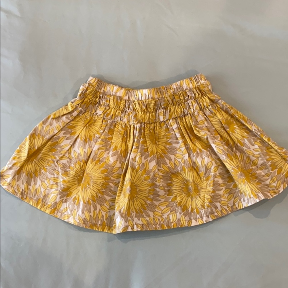 EUC Flowered Toddler Skort